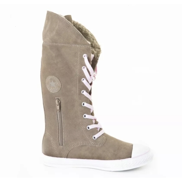 Converse Chuck Taylor Suede Sharon Boots Junior Size 4.5 - Picture 2 of 8